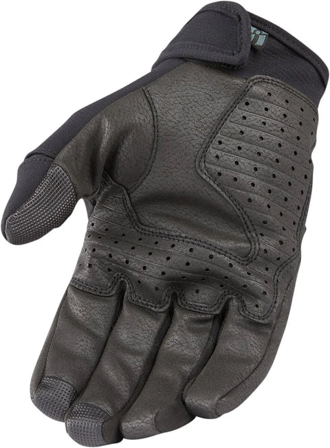 ICON Stormhawk Textile Gloves Black