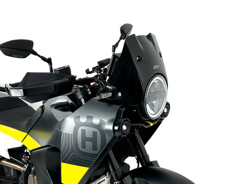 WRS Enduro Windscreen Gloss Black (HU003NL)