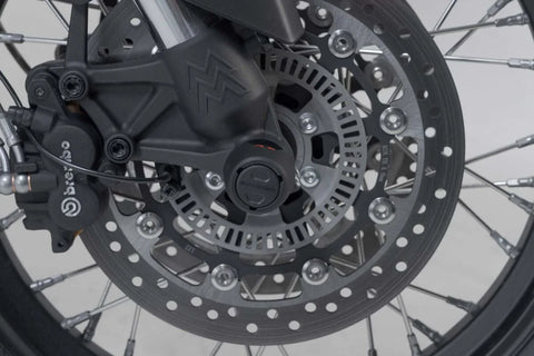 SW-Motech Front Axle Slider Set — Moto Morini X Cape