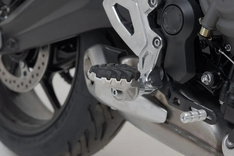 SW-Motech EVO Footrest Kit — Triumph & Yamaha (FRS.11.112.10500)