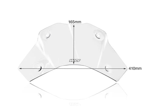 WRS Sport Windscreen Clear (KT010T)
