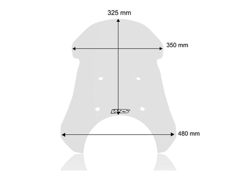 WRS Touring Windscreen Clear (RE002T)