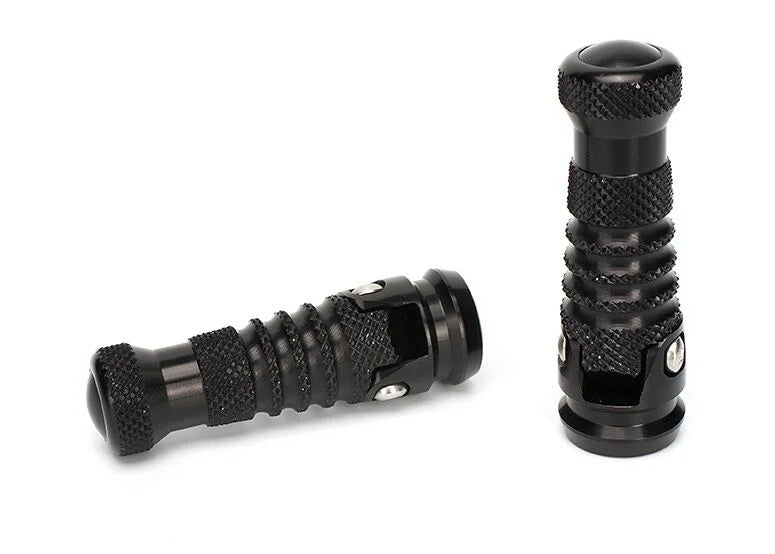 Gilles Tooling Folding Footpegs Version 1 Black