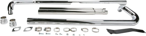 Cobra Hot Rod Speedster Long Exhaust System Chrome with PowerPort (2921T)