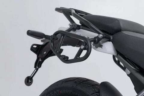 SW-Motech Legend Gear LC1 & LC 2 Side Bag System Black Edition — BMW & Royal Enfield