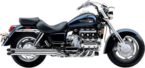 Cobra 2" Drag Pipe Slash Cut Exhaust System Chrome (1269)
