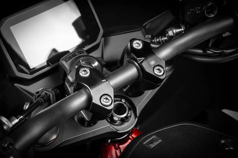 Gilles Tooling 2DGT Adjustable Handlebar Risers Black (2DGT-11-27-B)