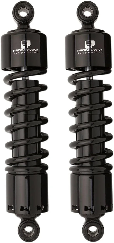 Progressive Suspension 412 Series Standard Shock Black Without Covers 11"