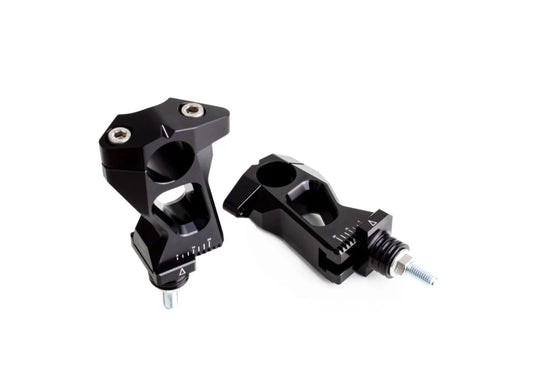 Gilles Tooling 2DGT Adjustable Handlebar Risers Black (2DGT-04-21-B)
