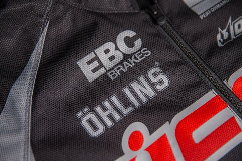 ICON Hooligan Ultrabolt Textile Jacket Black/Grey