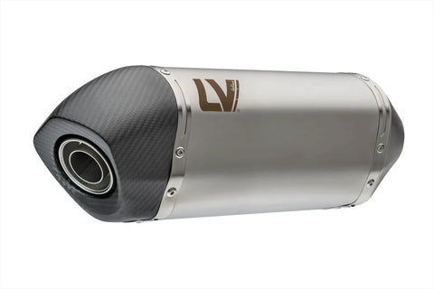 LeoVince LV-14 Stainless Steel Slip-on Muffler Ece Aprilia Rally / Tuareg