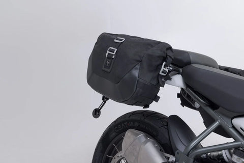SW-Motech Legend Gear LC1 & LC 2 Side Bag System Black Edition — BMW & Royal Enfield
