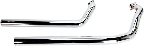 Cobra Dragster 2-into-2 Straight-Cut Exhaust System Chrome (2615T)