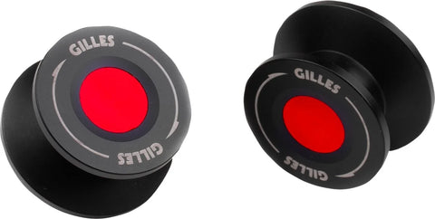 Gilles Tooling PSA2 Motorcycle Paddock Stand Bobbins M8 Red