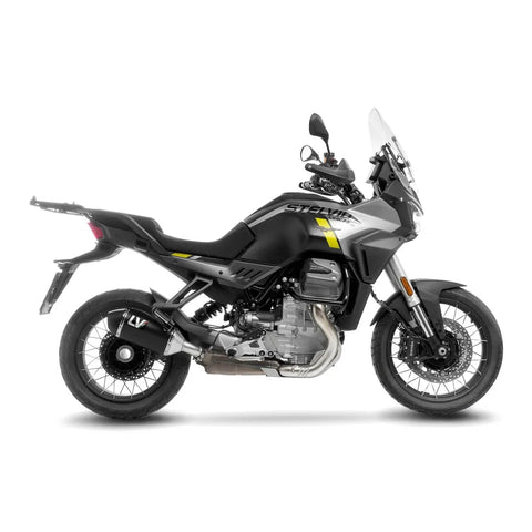 LeoVince LV-14 Black Edition Slip-on Muffler Ece Moto Guzzi Pff Rider Assistance Solution / St…