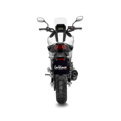 LeoVince LV One EVO Black Edition Slip-One Muffler Ece Honda NC 750 X / NC 750 Xd