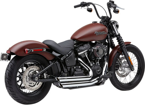 Cobra Slash Down 2-into-2 Exhaust System Chrome