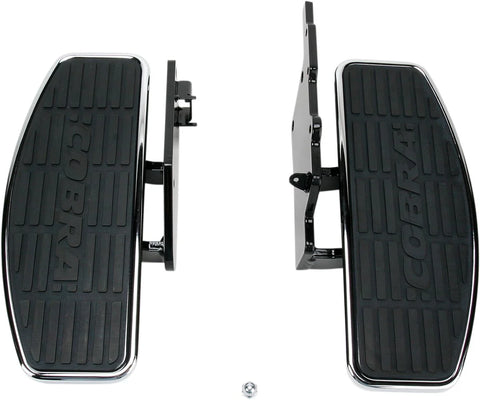 Cobra Classic Front Floorboard Kit Chrome (06-1650)