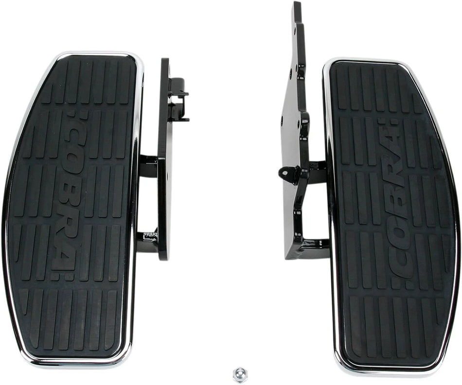 Cobra Classic Front Floorboard Kit Chrome (06-1650)