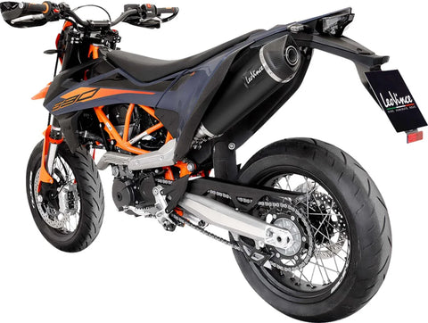 LeoVince Nero Slip-on Mufflers Ece/EU Gas Gas & KTM