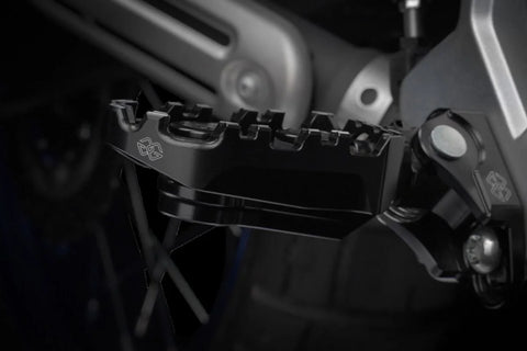 Gilles Tooling Tech-X Enduro Motorcycle Rider Footpegs Black (RGK-119-UF35-SET-B)