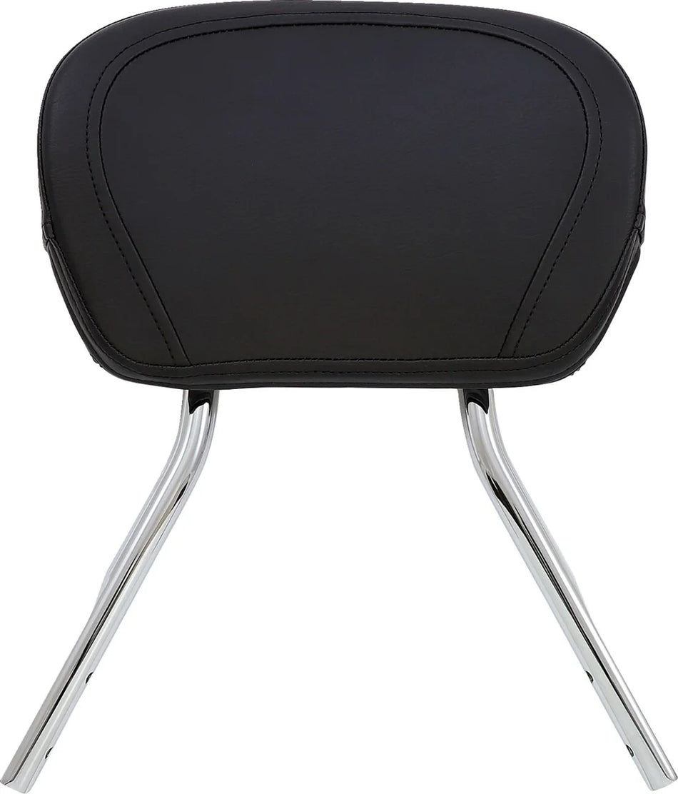 Cobra Tall Round Sissy Bar Chrome with Pad (02-7845)
