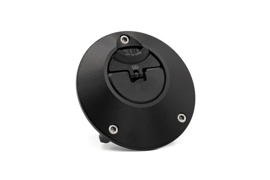 Gilles Tooling FCAP2 Motorcycle Quick-Release Fuel Cap Black (FCAP2-B002-B)