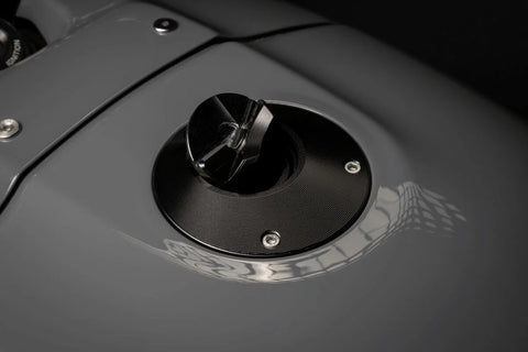 Gilles Tooling FCAP2 Motorcycle Quick-Release Fuel Cap Black (FCAP2-B002-B)