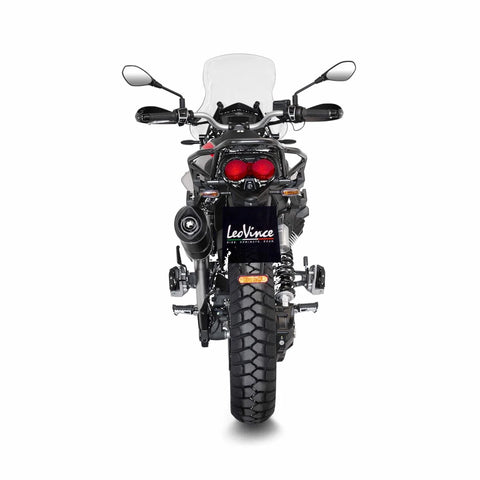 LeoVince LV One EVO Black Edition Slip-One Muffler Ece Moto Guzzi