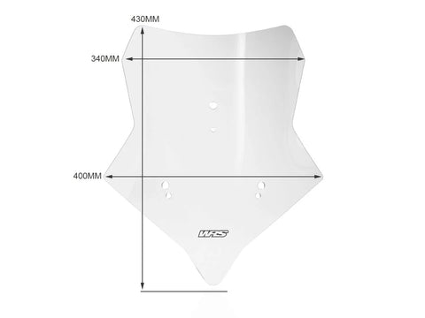 WRS Sport Windscreen Clear (MM002T)