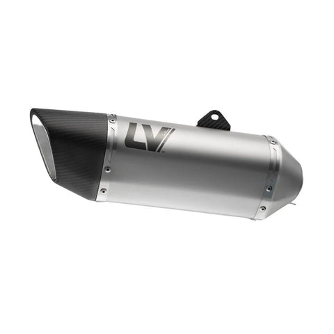 LeoVince LV-14R Stainless Steel Slip-on Muffler Ece Kawasaki Versys