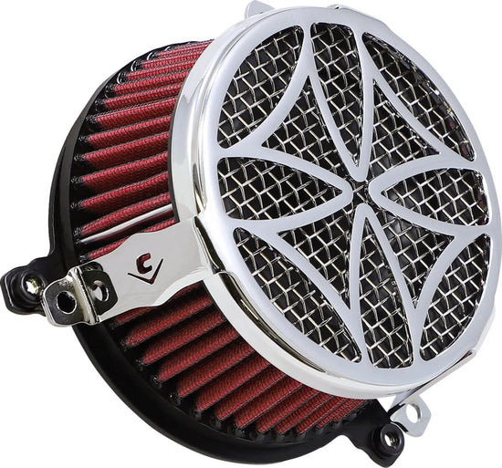 Cobra Cross Air Filter Chrome (606-0102-02-SB)