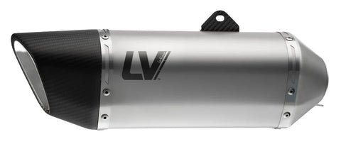 LeoVince LV-14R Stainless Steel Slip-on Muffler Ece Kawasaki (15605)