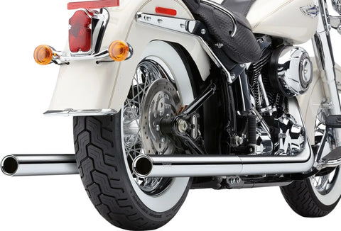 Cobra True Duals Exhaust System Chrome with Billet Tips (6986)