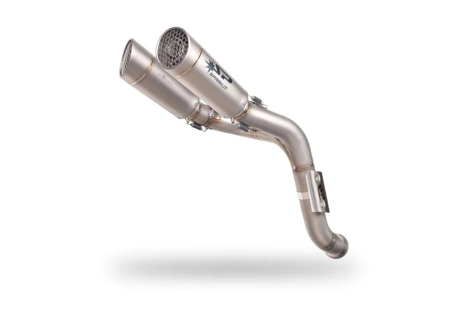 Spark Grid-O Slip-on Double Muffler Titanium ECE (GKT0111TOM)