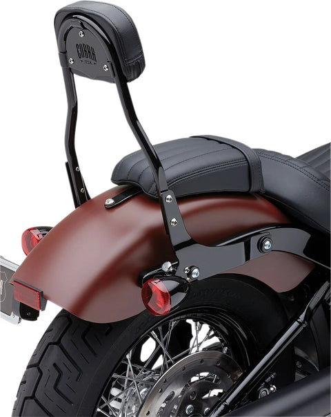 Cobra Detachable Round Backrest Black (602-2010B)