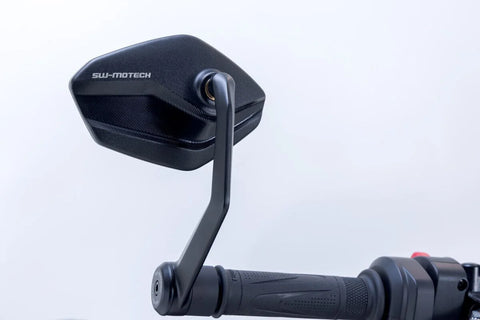 SW-Motech Bar End Mirrors — Triumph