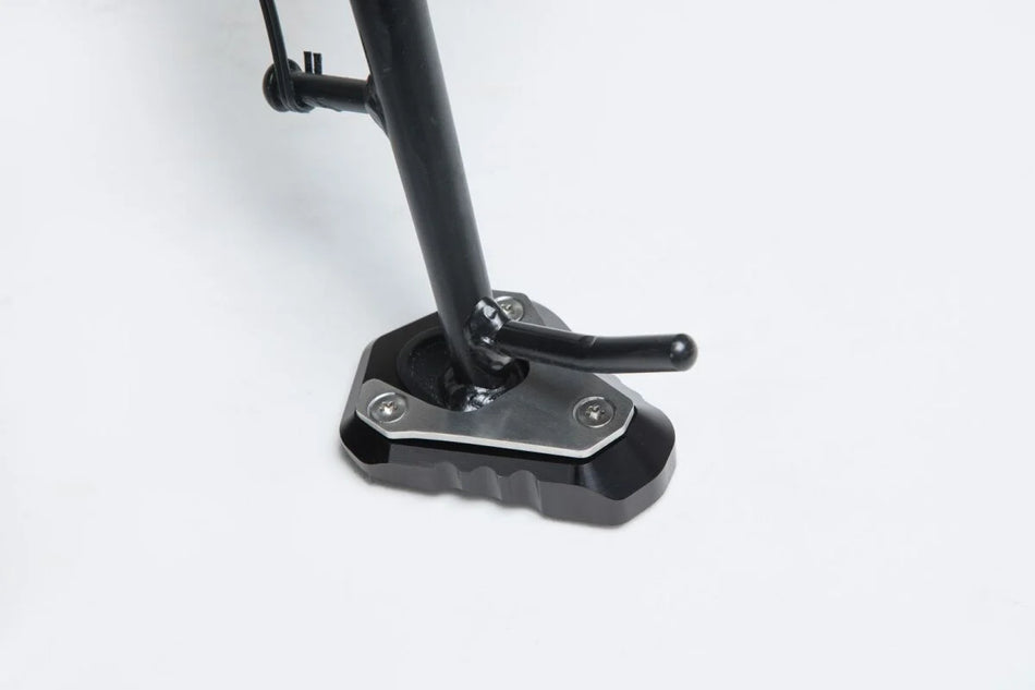 SW-Motech Side Stand Foot Extension Black/Silver Kawasaki Z650 / Ninja 650