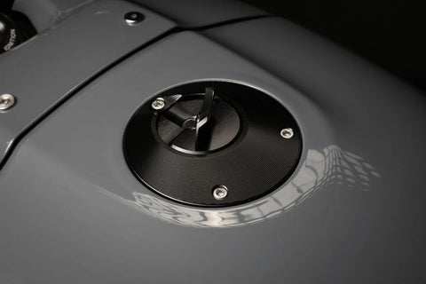 Gilles Tooling FCAP2 Motorcycle Quick-Release Fuel Cap Black (FCAP2-B006-B)