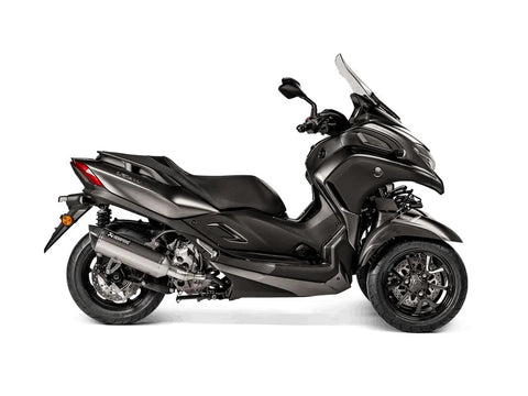 Akrapovic Slip-on Line Muffler Stainless Steel Carbon End Cap Yamaha Tricity
