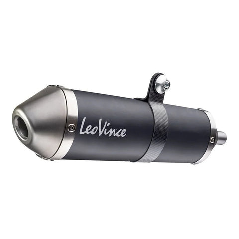LeoVince X-Fight Black Edition Full Exhaust System SS Derbi