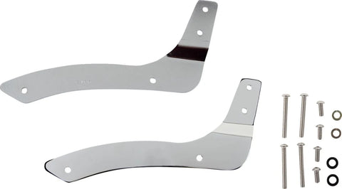 Cobra Short Round Sissy Bar Chrome with Pad (02-8825)