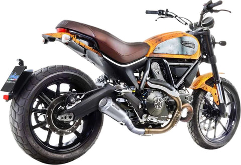 LeoVince Slip-on LV10 Scrambler SS
