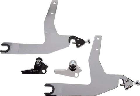 Cobra Detachable Mini Backrest Kit Chrome (602-2022)