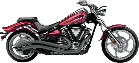 Cobra Speedster Swept Exhaust Black with O2 Sensor Bungs (2225B)