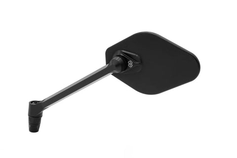 Gilles Tooling STRATOS Motorcycle Mirror Left Matt Black (M03-03-L-BD)