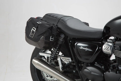 SW-Motech Legend Gear LC1 Side Bag System Black Edition — Triumph