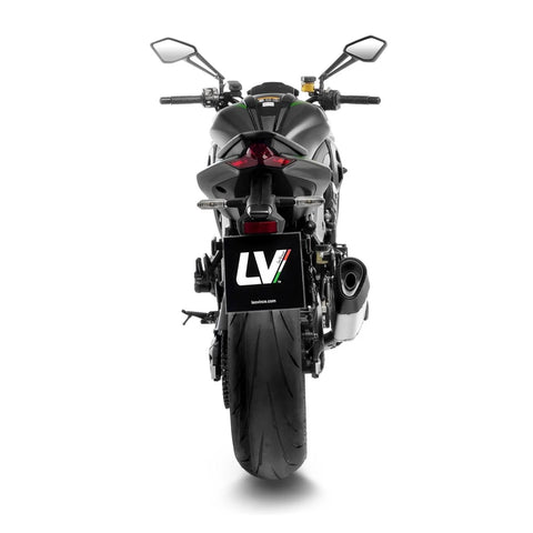 LeoVince LV-14R Stainless Steel Slip-on Muffler Ece Kawasaki (15639)