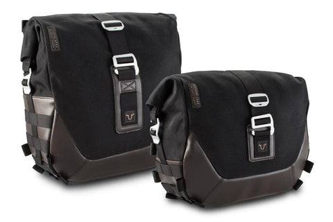 SW-Motech Legend Gear LC1 & LC 2 Side Bag System Brown Edition — Ducati