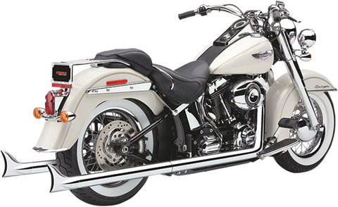 Cobra True Duals Exhaust System Chrome with Fishtail Tips (6987)